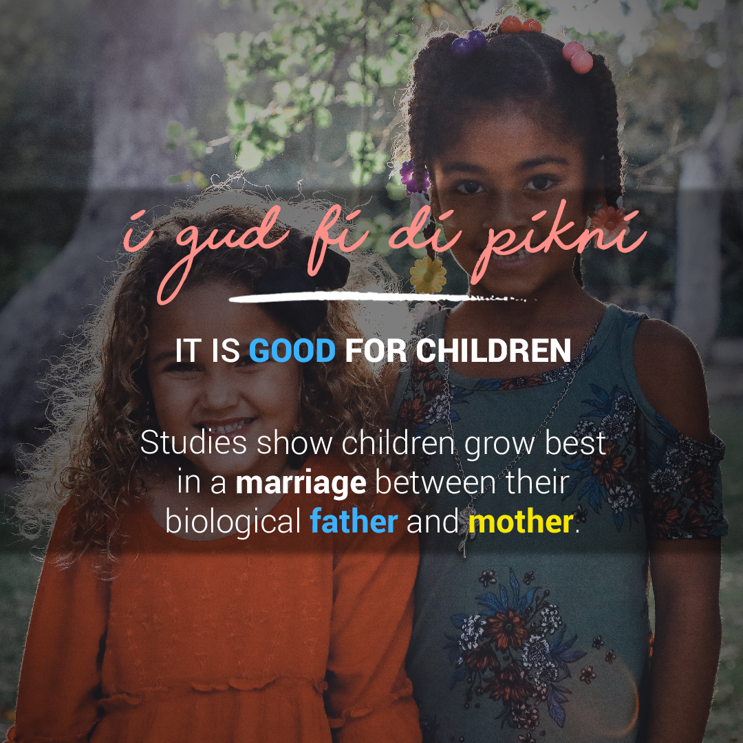 Marriage is good for children